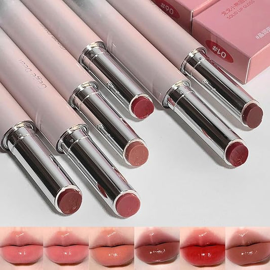 Velvety Texture Glossy Long Lasting Lipstick (Pack of 6)